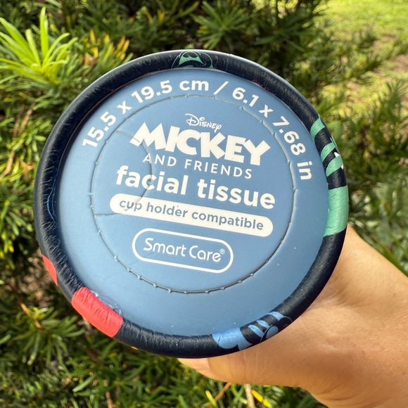 Disney Mickey Mouse Facial Tissue 50ct 2-ply Cup Holder Compatible 🆕 - Picture 5 of 5